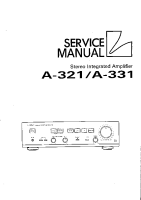 Luxman A-331-A-321-Service-Manual 